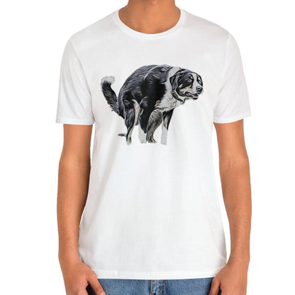 Pooping Bernese Mountain Dog Shirt, Pooping Dog