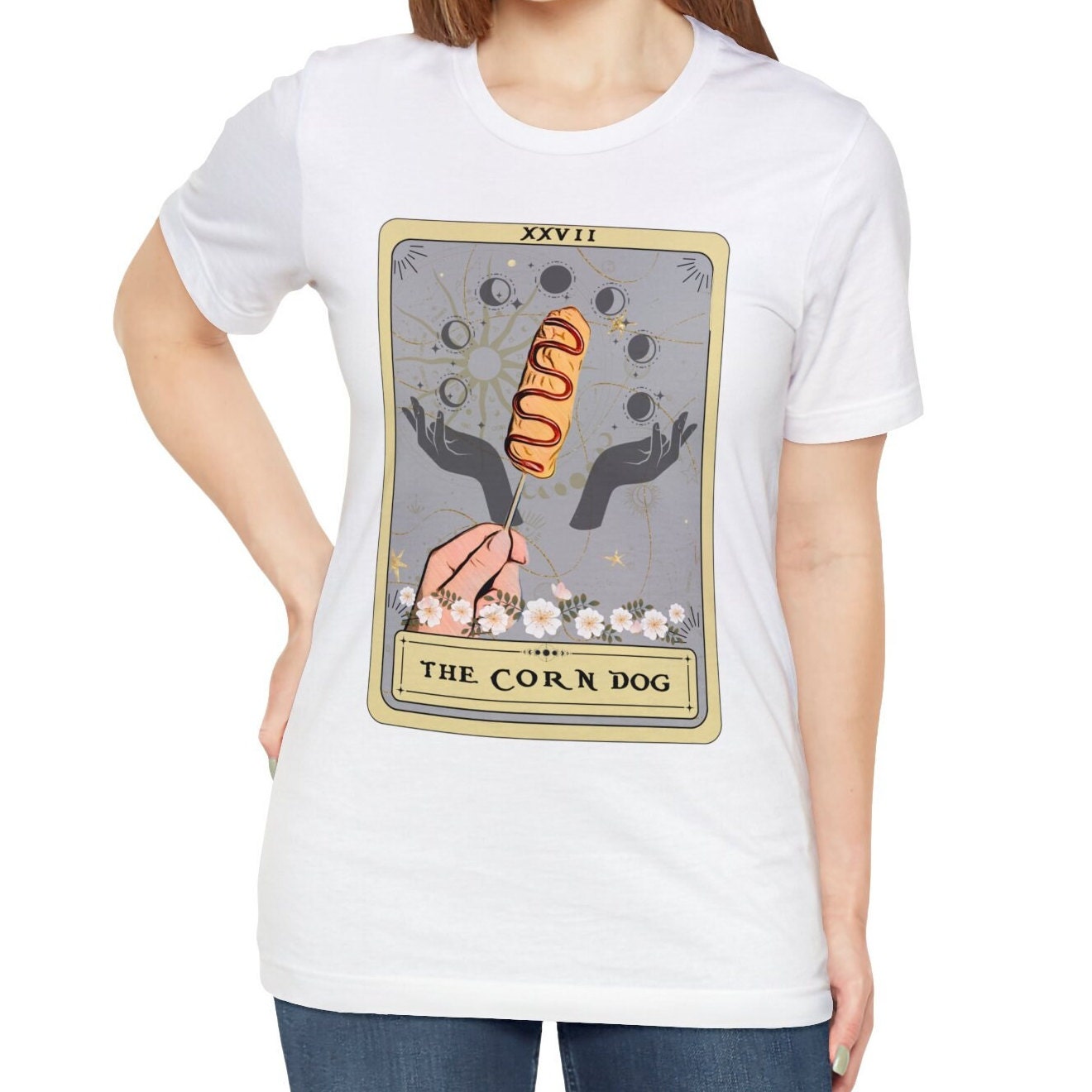 The Corn Dog Tarot Card Shirt