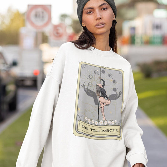 Pole Dance Tarot Card Sweatshirt