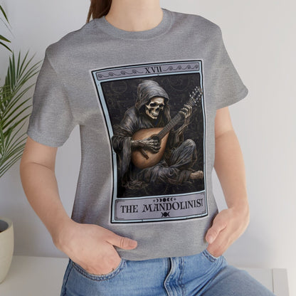 The Mandolinist Tarot Card Shirt, Mandolin Player