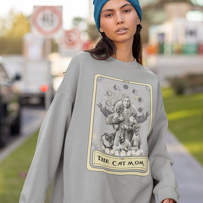 The Cat Mom Tarot Card Sweatshirt