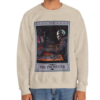 The Producer Tarot Card Sweatshirt, Music Recording Studio