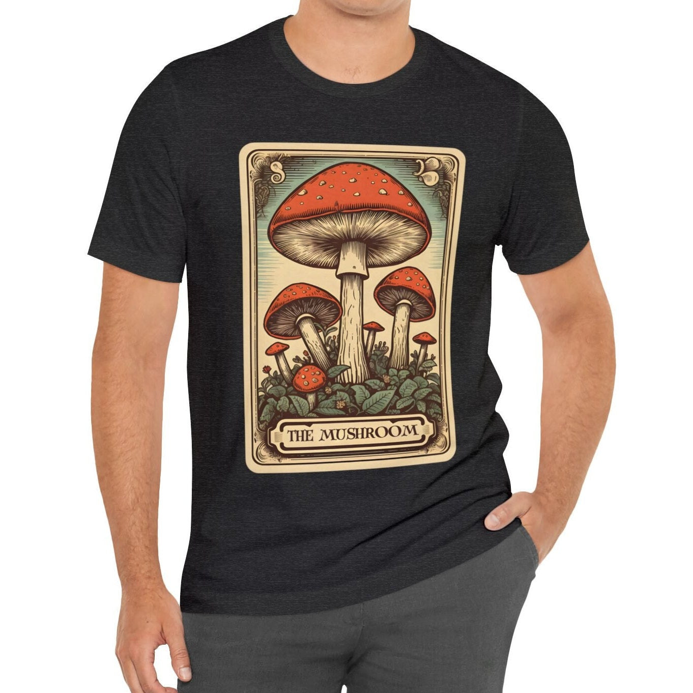 The Mushroom Tarot Card Shirt, Foraging