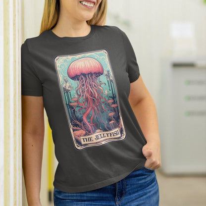 The Jellyfish Tarot Card Shirt, Ocean Marine Biologist