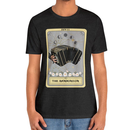 The Bandoneon Tarot Card Shirt, Tango Music Lover