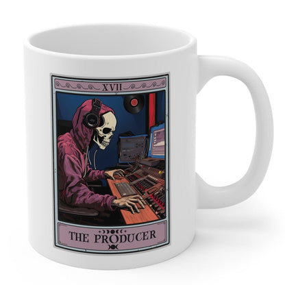 The Producer Tarot Card Mug, Music Recording Studio