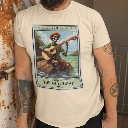 The Guitarist Tarot Card T-Shirt