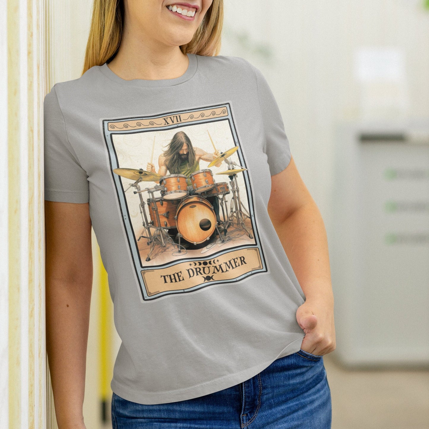 The Drummer Tarot Card Shirt, Drums Player