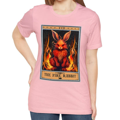 The Fire Rabbit Tarot Card Shirt