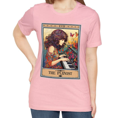 The Pianist Tarot Card Shirt, Piano Player