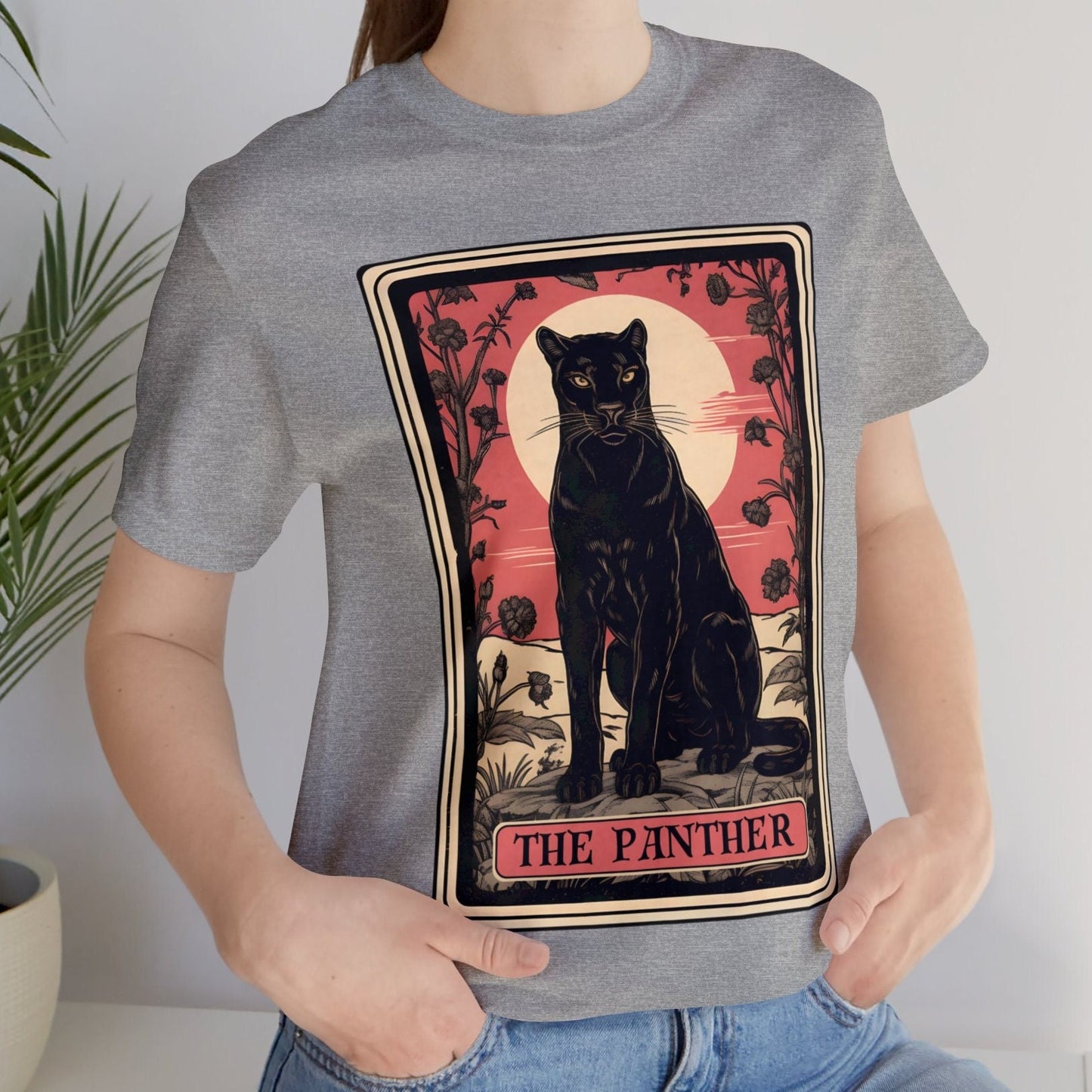 The Panther Tarot Card Shirt, Black Panther