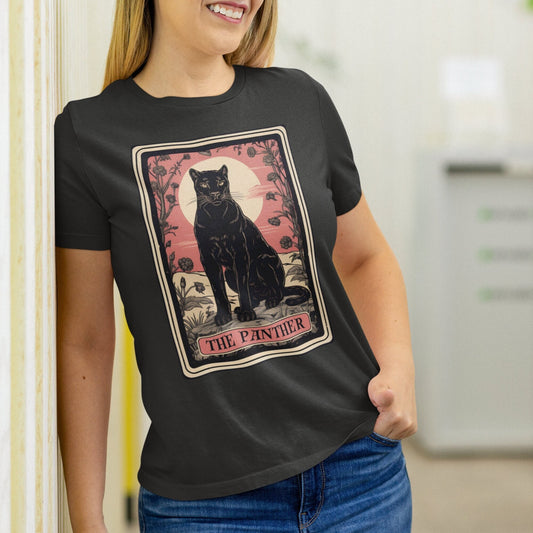 The Panther Tarot Card Shirt, Black Panther