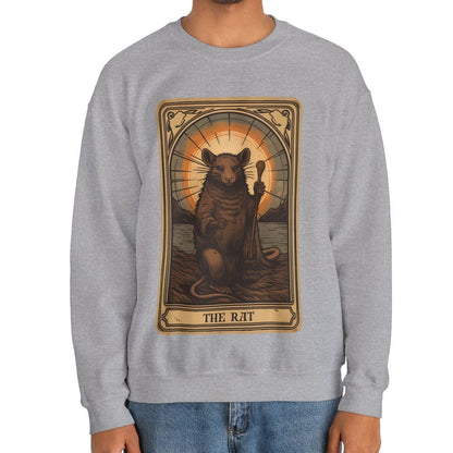 The Rat Tarot Card Sweatshirt, Animal Lover