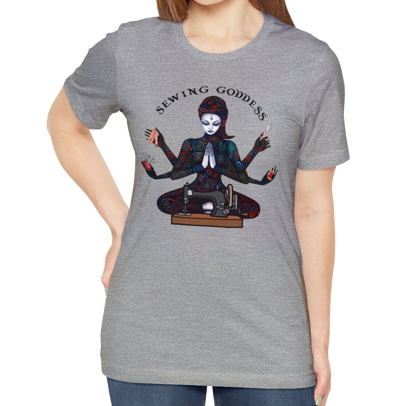 Sewing Goddess T-shirt, Sewer