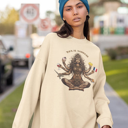 Paris Goddess Sweatshirt, Paris France