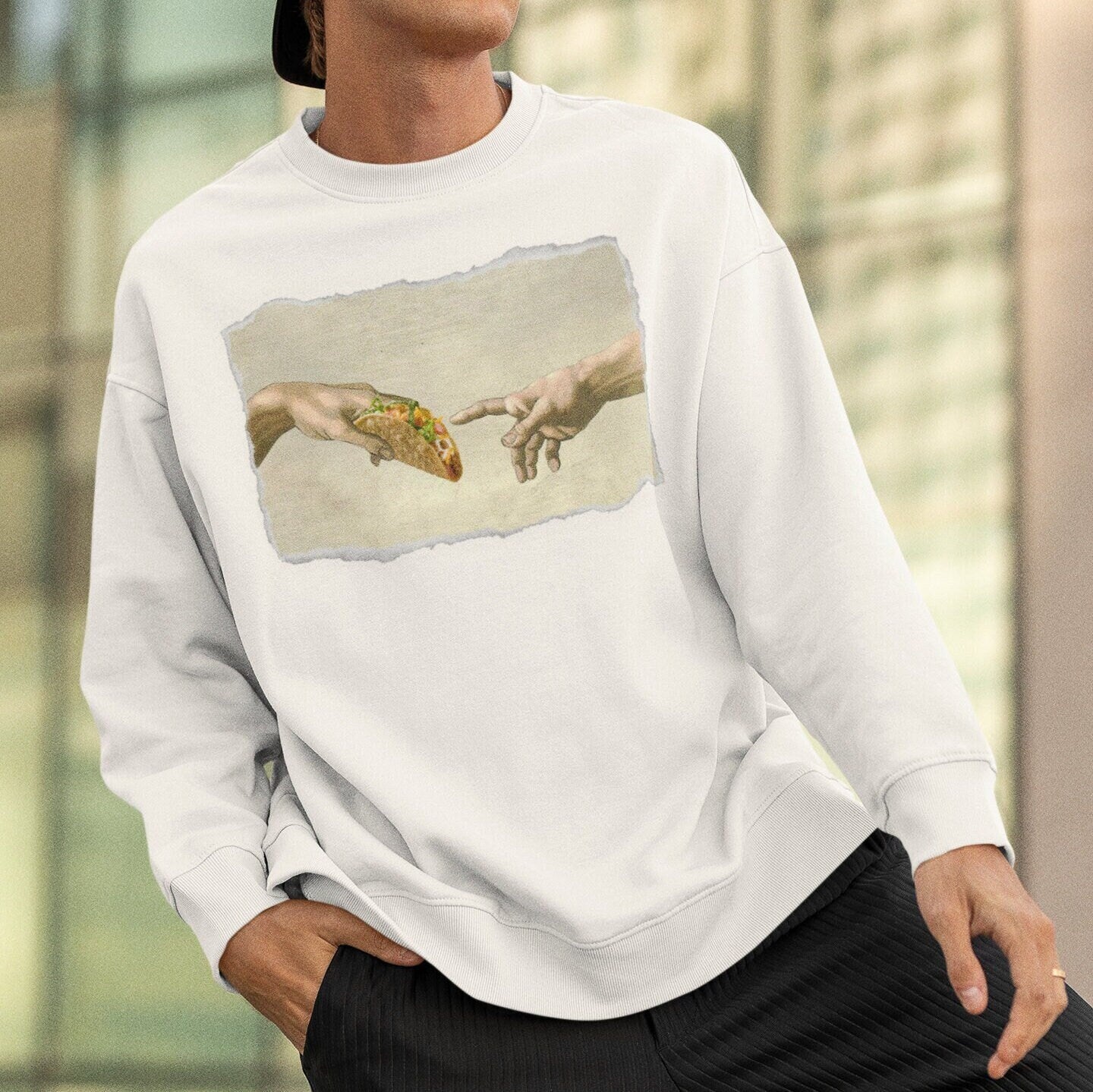 The Creation Of Taco Sweatshirt