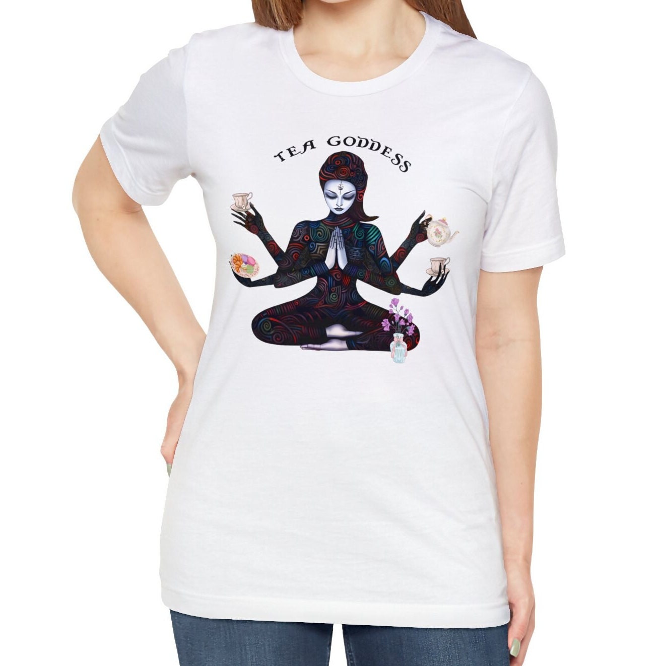 Tea Goddess T-shirt, Tea Party