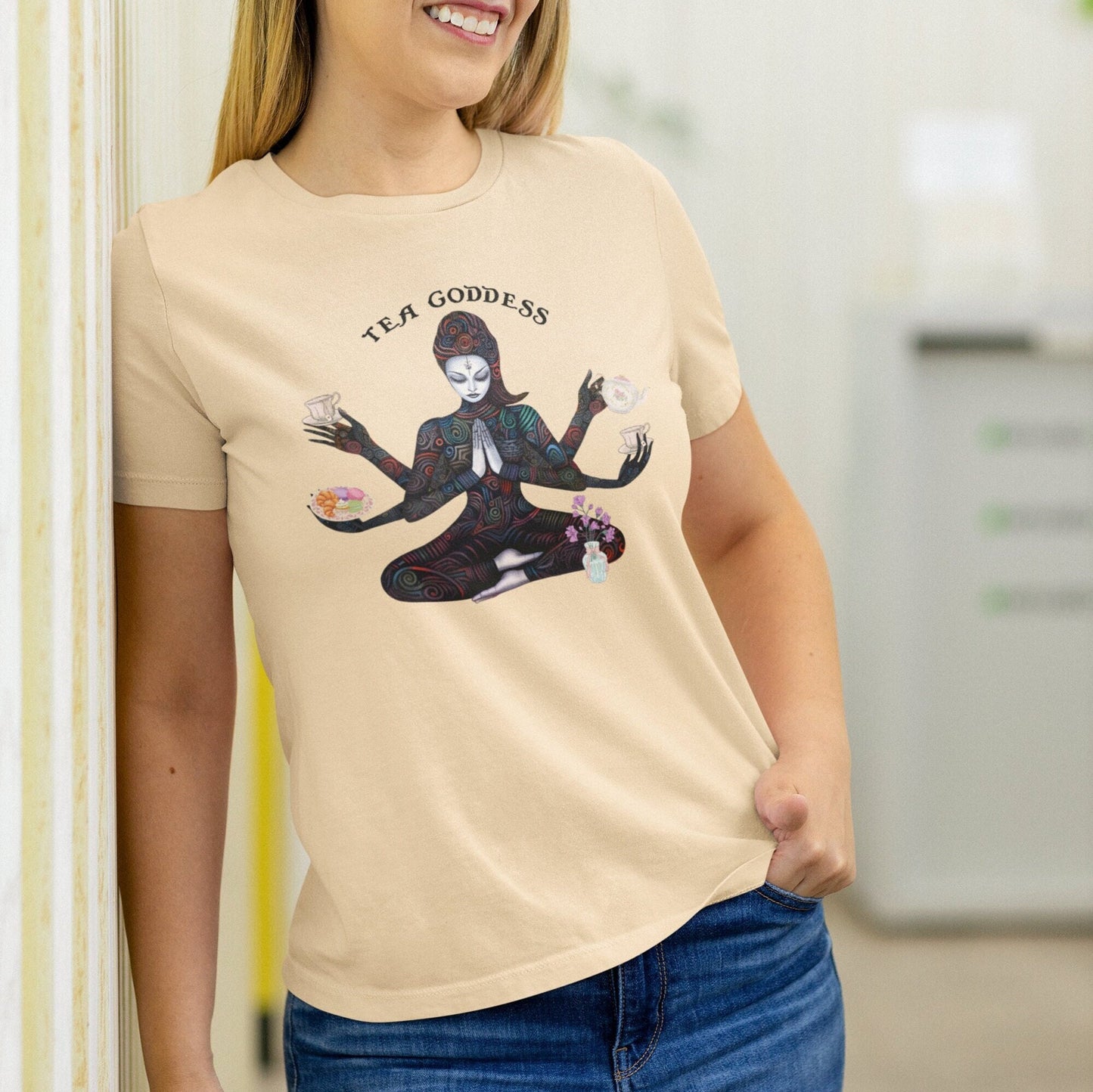 Tea Goddess T-shirt, Tea Party