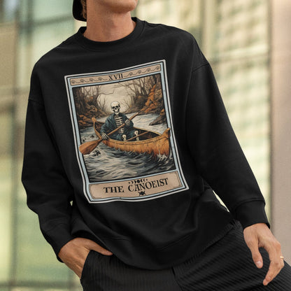 The Canoeist Tarot Card Sweatshirt