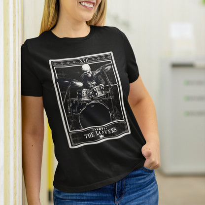 Drummer Shirt, The Lovers Tarot Card