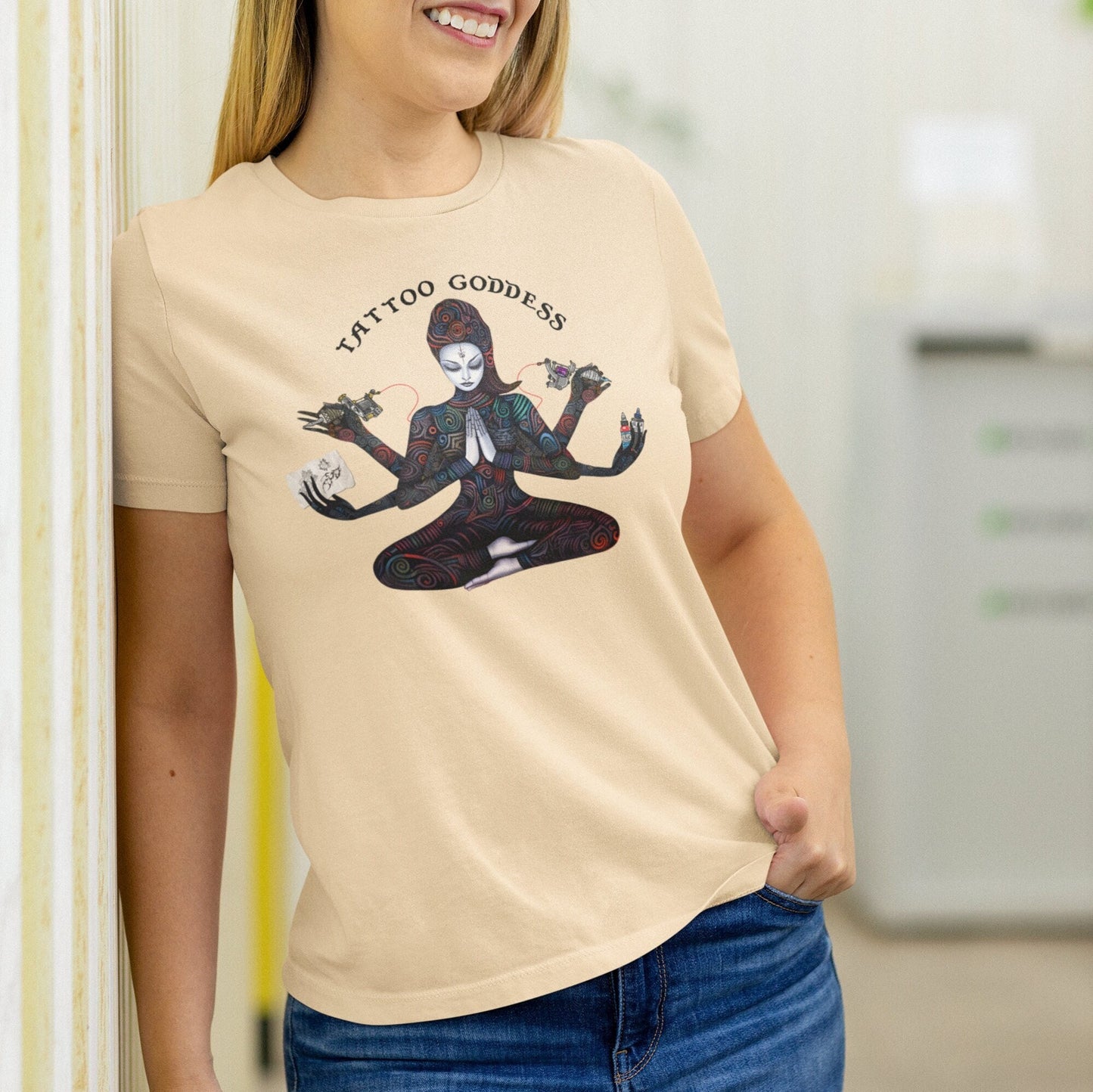 Tattoo Goddess Shirt, Tattooist Woman