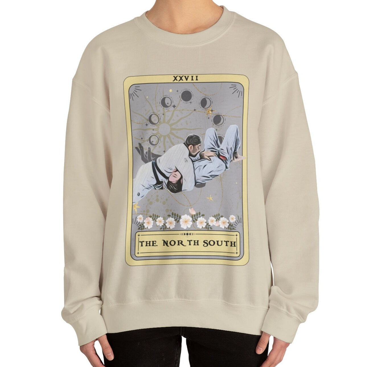 Jiu Jitsu Sweatshirt, The North South Tarot Card