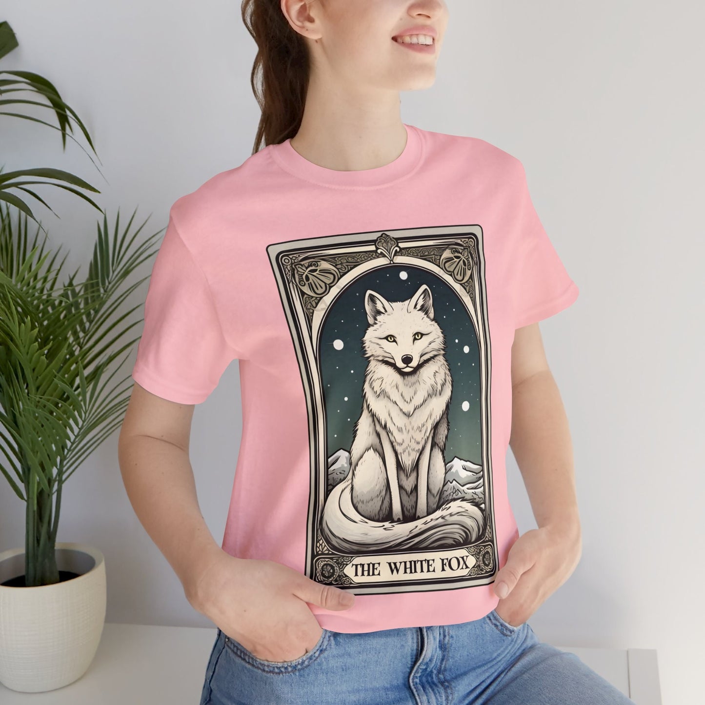 The White Fox Tarot Card Shirt