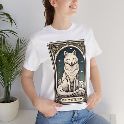 The White Fox Tarot Card Shirt