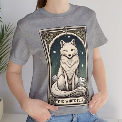 The White Fox Tarot Card Shirt