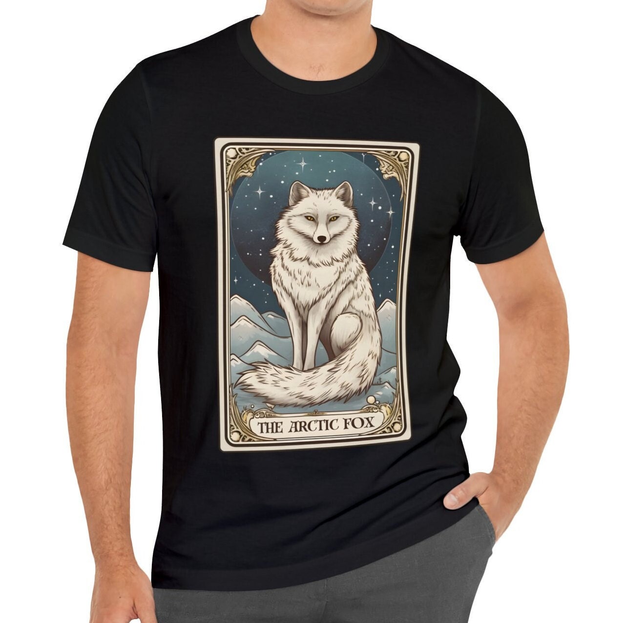 The Arctic Fox Tarot Card Shirt