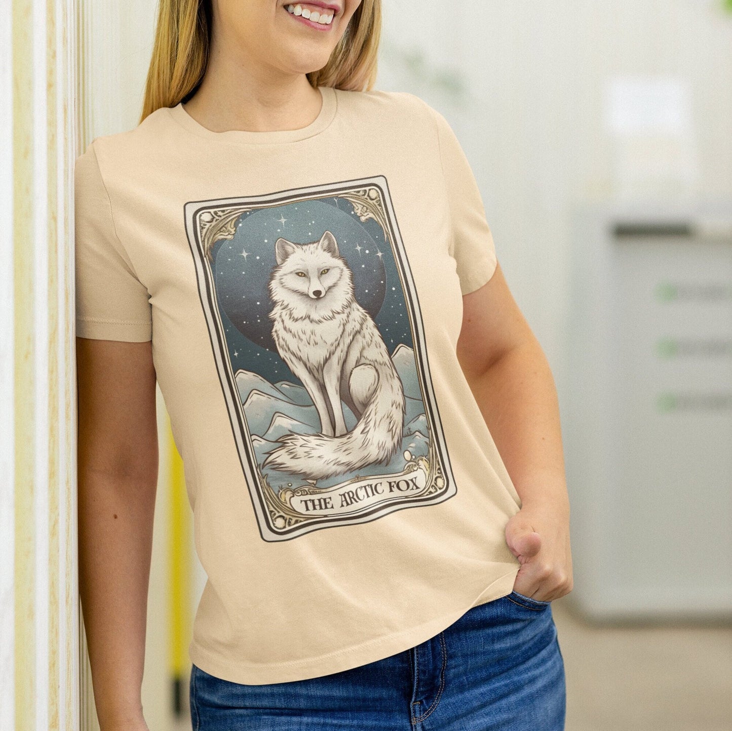 The Arctic Fox Tarot Card Shirt