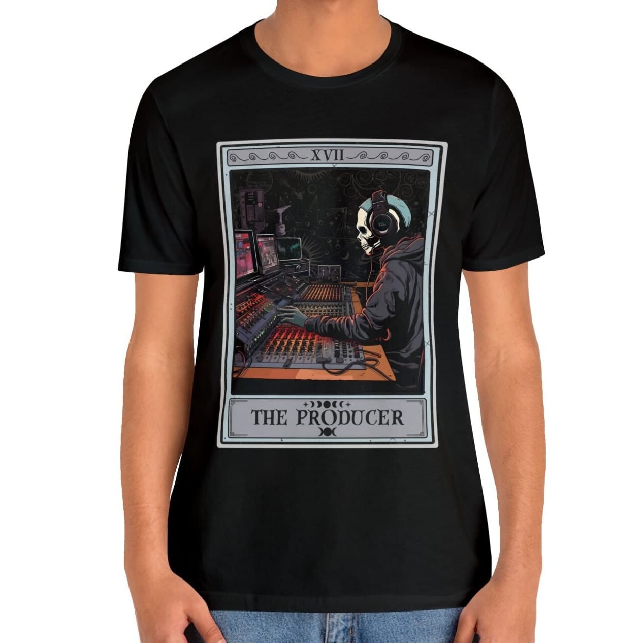 The Producer Tarot Card Shirt, Music Recording Studio