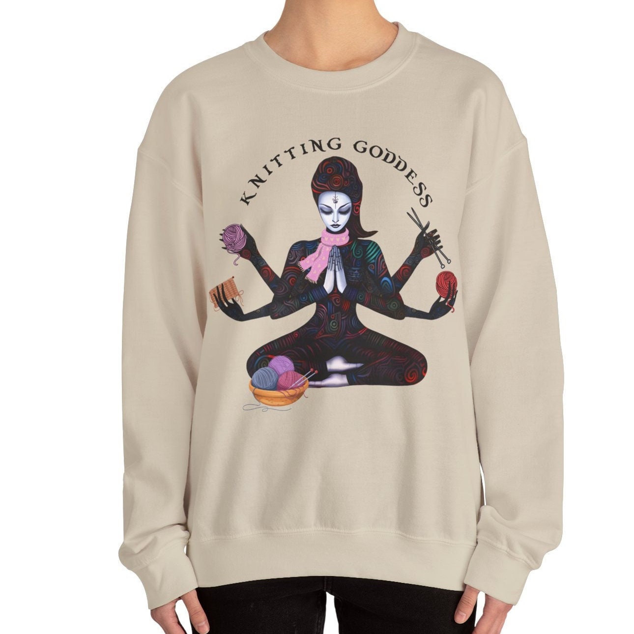 Knitting Goddess Sweatshirt