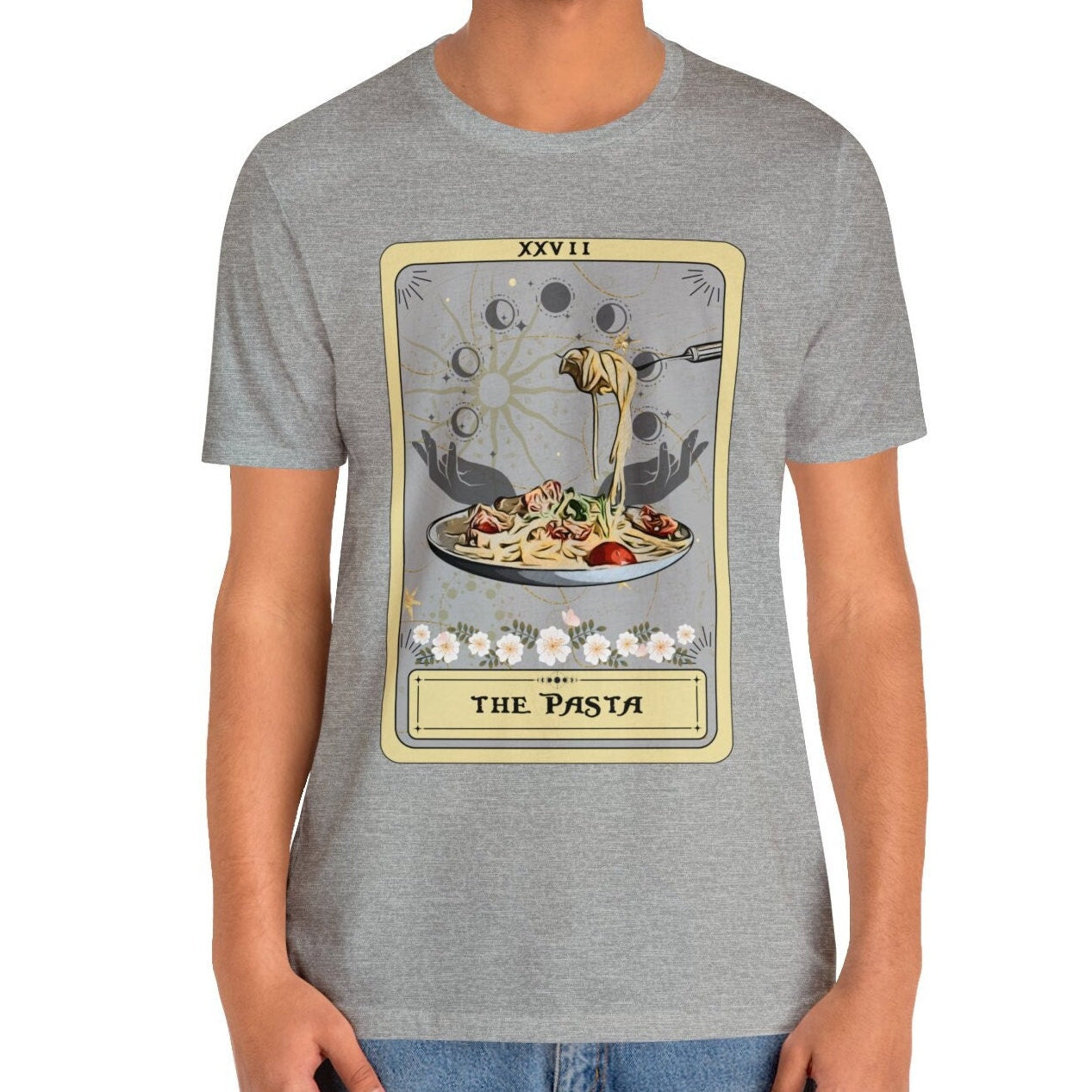The Pasta Tarot Card Shirt, Spaghetti Lover
