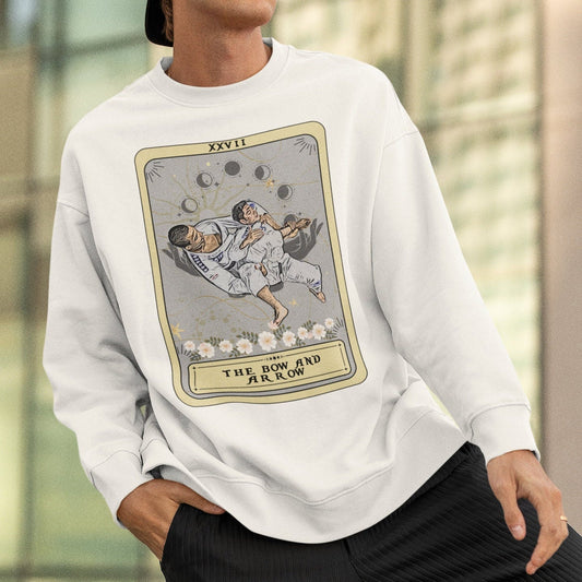 Jiu Jitsu Sweatshirt The Bow and Arrow Tarot Card