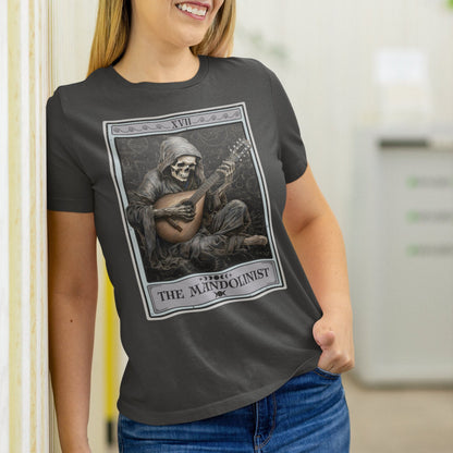 The Mandolinist Tarot Card Shirt, Mandolin Player