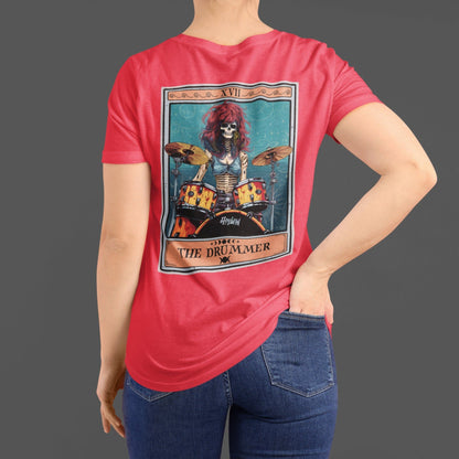 Woman The Drummer Tarot Card Shirt