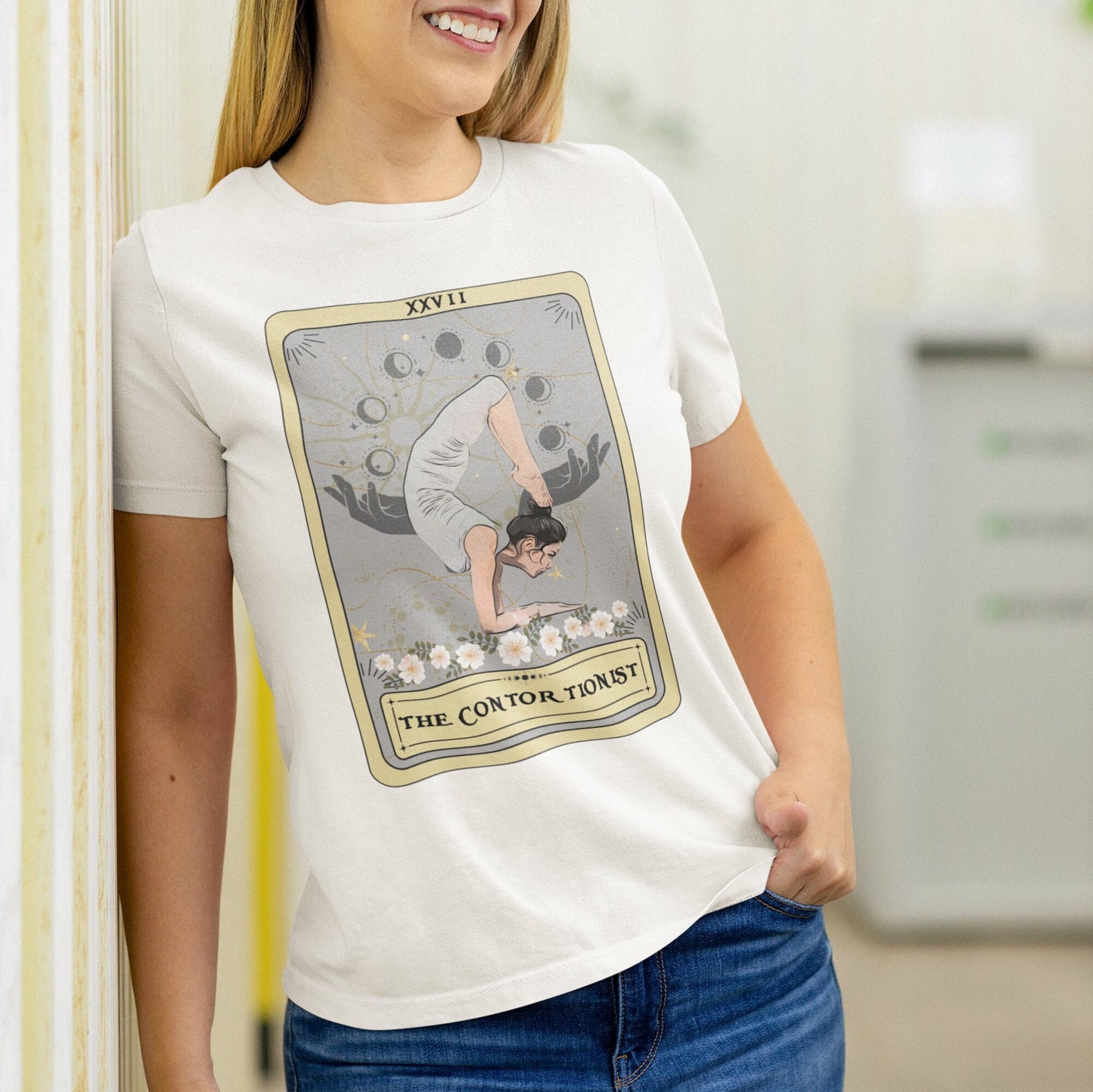 The Contortionist Tarot Card Shirt, Circus Gymnast
