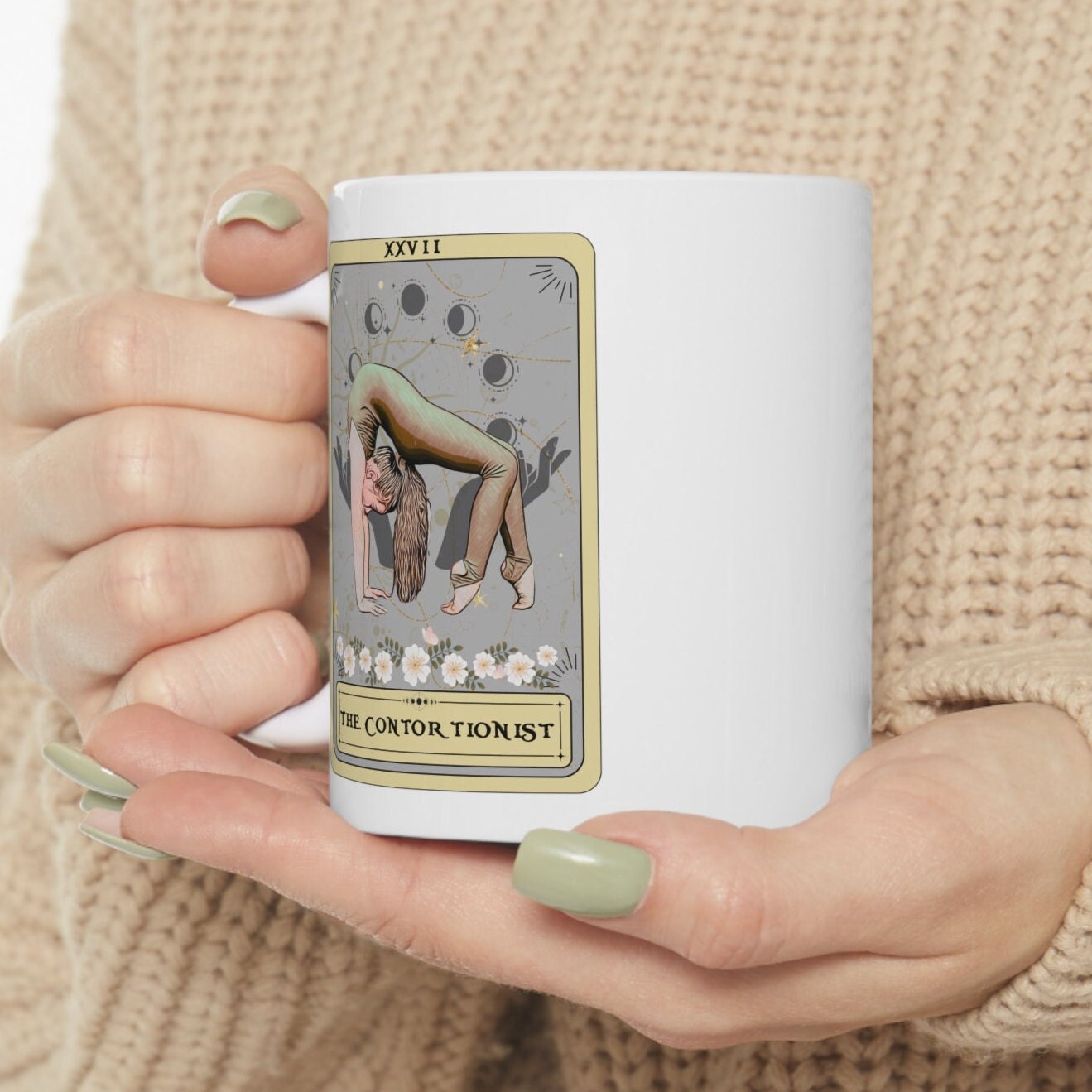 The Contortionist Tarot Card Mug