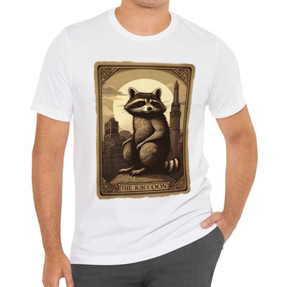 The Raccoon Tarot Card Shirt, Animal Lover