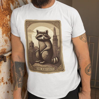 The Raccoon Tarot Card Shirt, Animal Lover