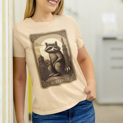 The Raccoon Tarot Card Shirt, Animal Lover