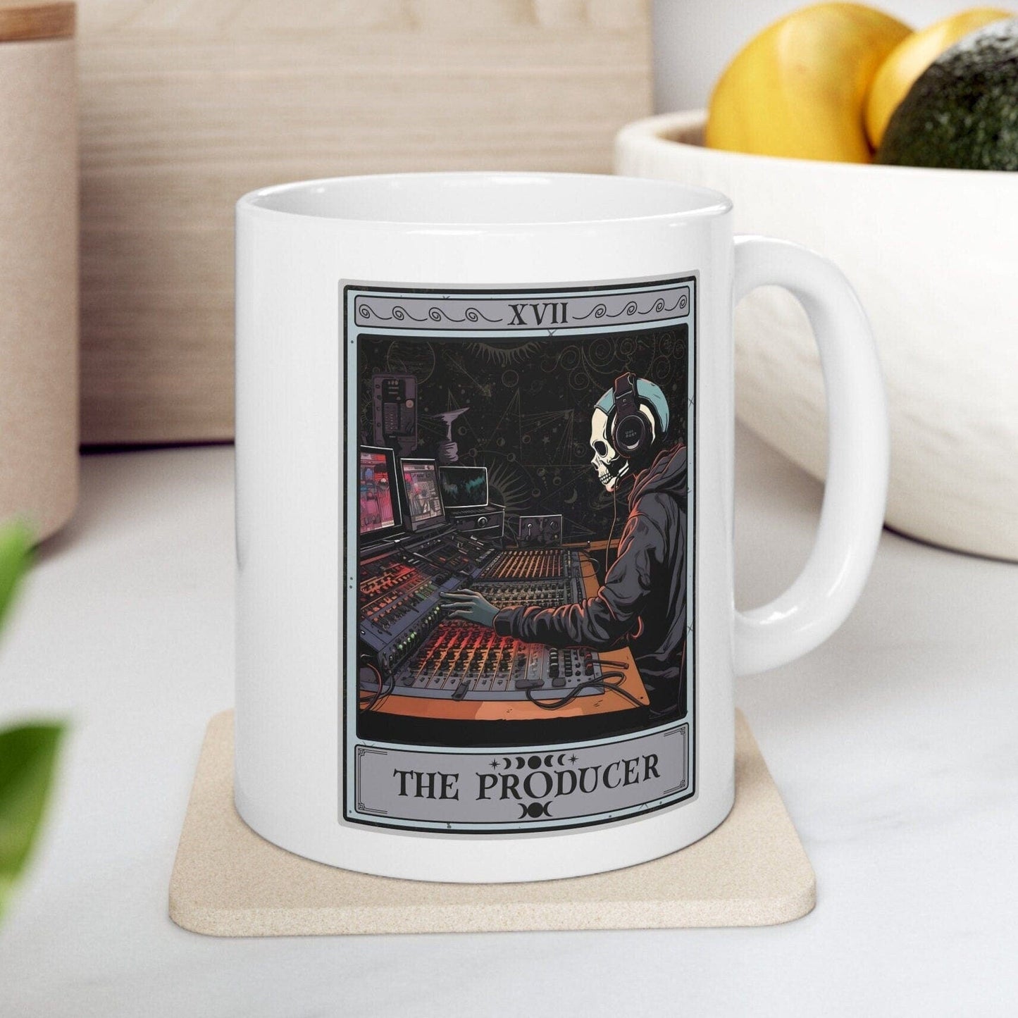 The Producer Tarot Card Mug, Music Producer