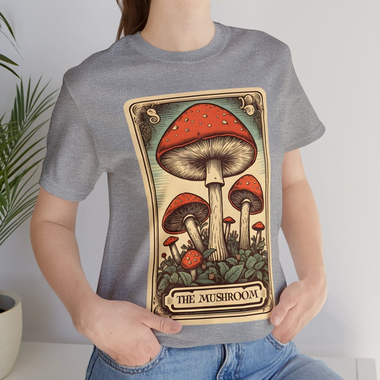 The Mushroom Tarot Card Shirt, Foraging
