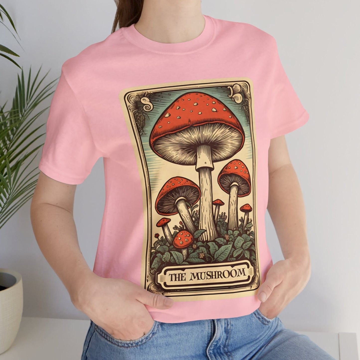 The Mushroom Tarot Card Shirt, Foraging