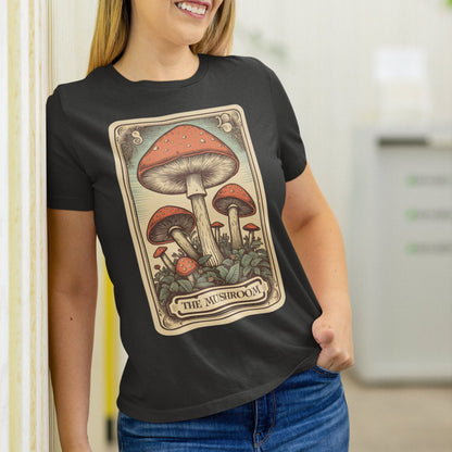 The Mushroom Tarot Card Shirt, Foraging