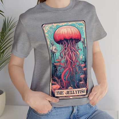 The Jellyfish Tarot Card Shirt, Ocean Marine Biologist