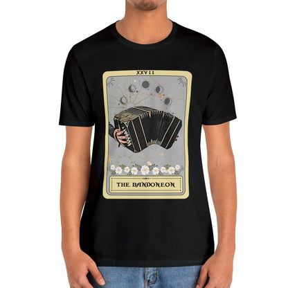 The Bandoneon Tarot Card Shirt, Tango Music Lover