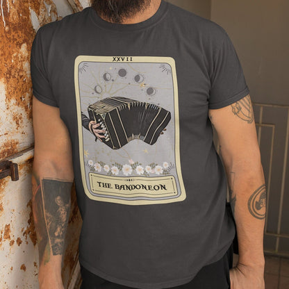 The Bandoneon Tarot Card Shirt, Tango Music Lover