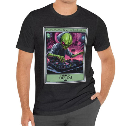 The DJ Tarot Card Shirt Alien